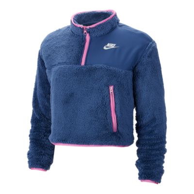 nike fleece cardigan