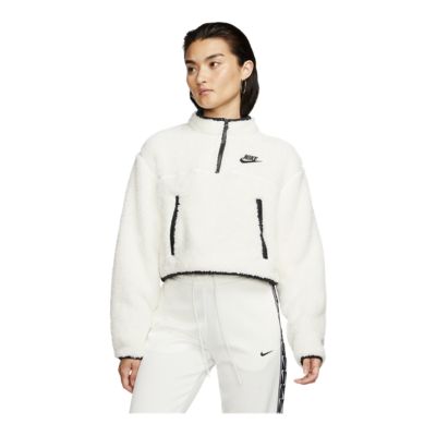 nike crop top pullover