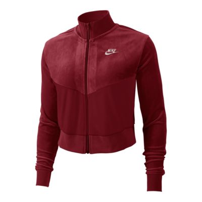 nike women's sportswear heritage jacket