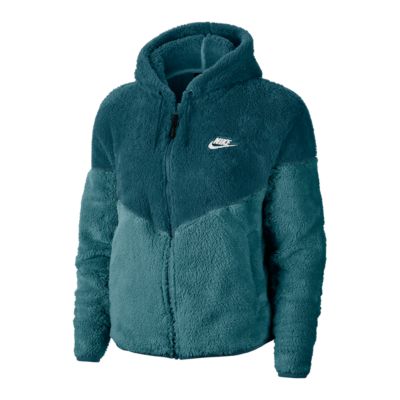 nike sportswear windrunner women's sherpa jacket