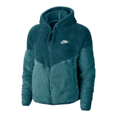 nike plush jacket