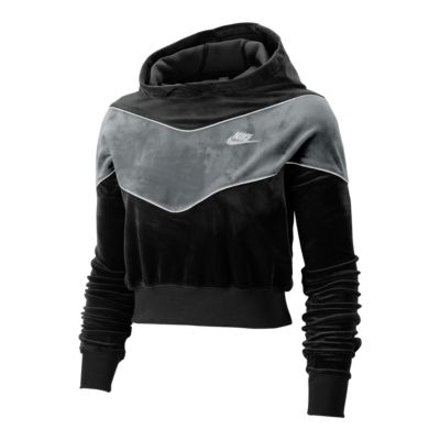 nike velour hoodie