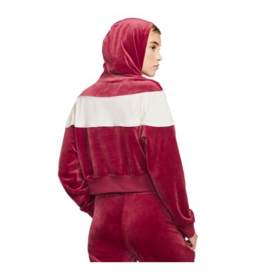 nike sportswear women's heritage velour hoodie