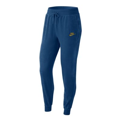 nike sportswear velour pants