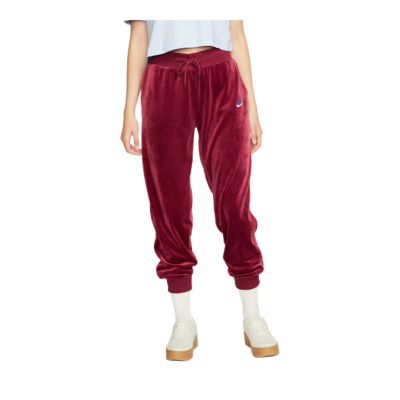 nike women's velour pants