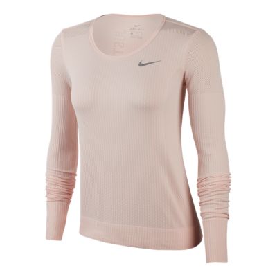 pink long sleeve nike shirt