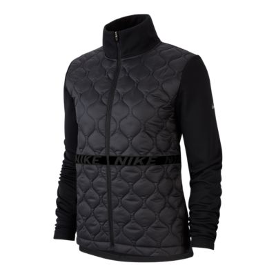 nike aerolayer hooded jacket