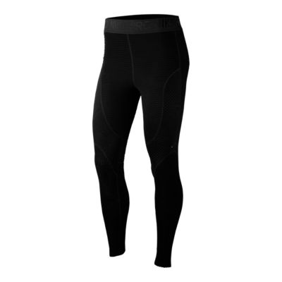 nike pro hyperwarm velour tights