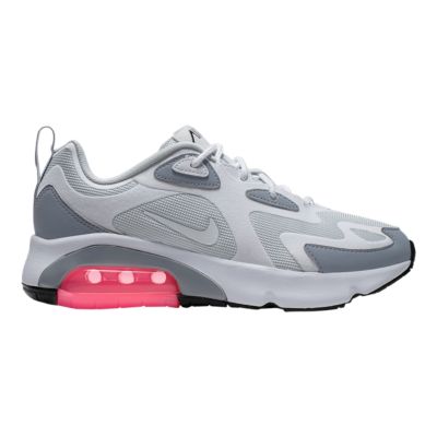 pink and clear nike shoes