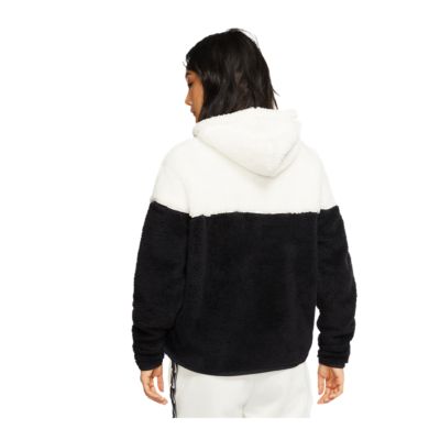 nike women's sportswear sherpa windrunner jacket