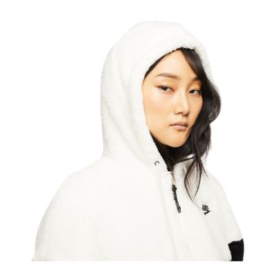 women's sherpa jacket nike sportswear windrunner