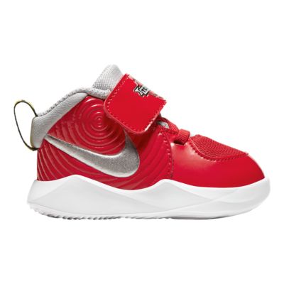 toddler boy red nike shoes