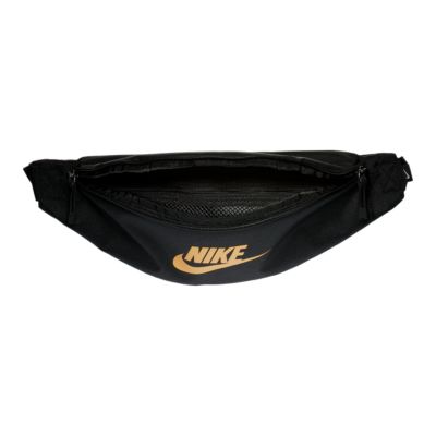 black and gold nike fanny pack