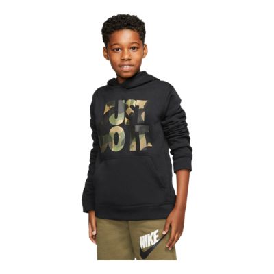 boys camo hoodie