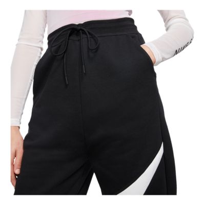 women's swoosh fleece pants