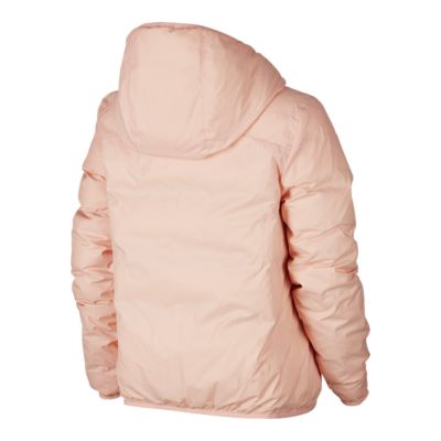 women's reversible down fill jacket