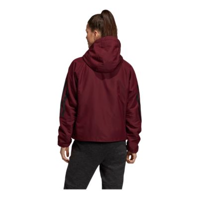 maroon adidas jacket