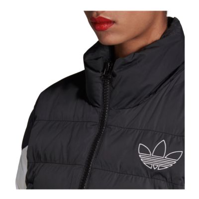adidas puffer cropped jacket