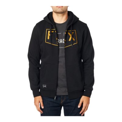 gold zipper hoodie