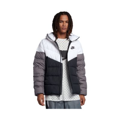 nike down fill hooded jacket