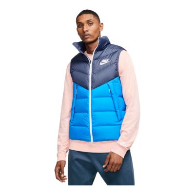 nike men's sportswear windrunner down vest