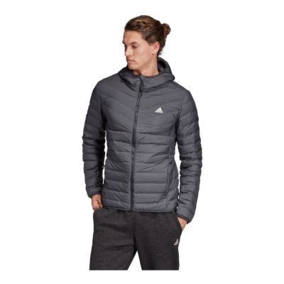 adidas hooded jacket men's