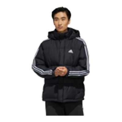 adidas 3 stripe down jacket