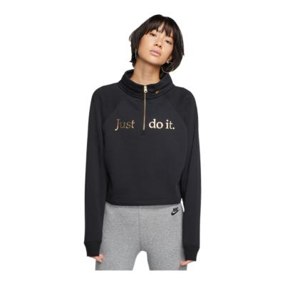 nike cowl neck sweatshirt womens