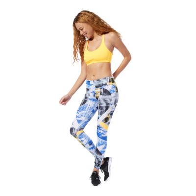 reebok printed tights