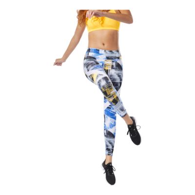 reebok printed tights