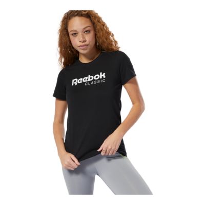 Reebok Women's Classics T Shirt - Black 