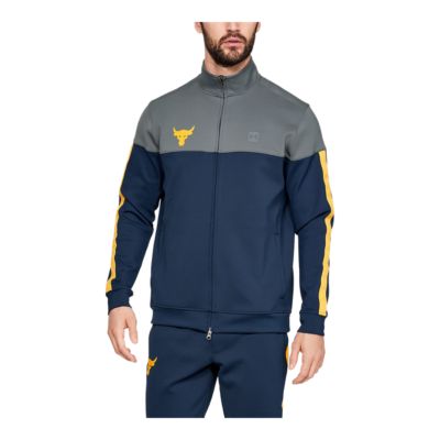 men's ua x project rock track jacket