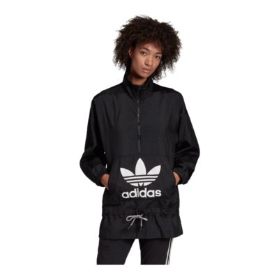 adidas trefoil coat