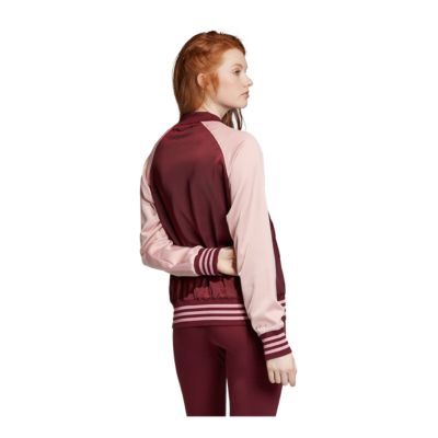 adidas pink bomber jacket womens
