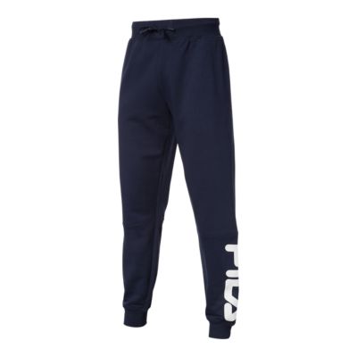 fila navy joggers