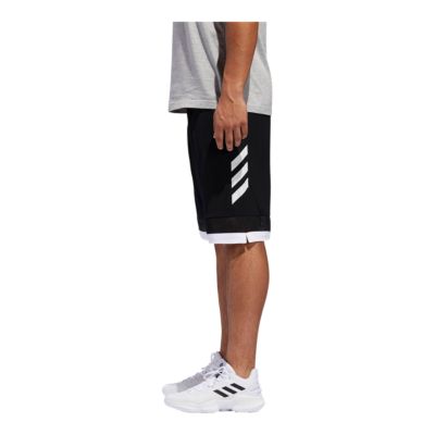 adidas men's pro bounce basketball shorts