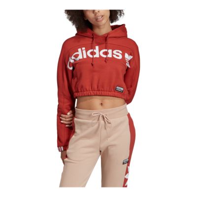 crop hoodie sport