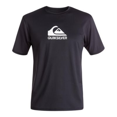 black quiksilver t shirt