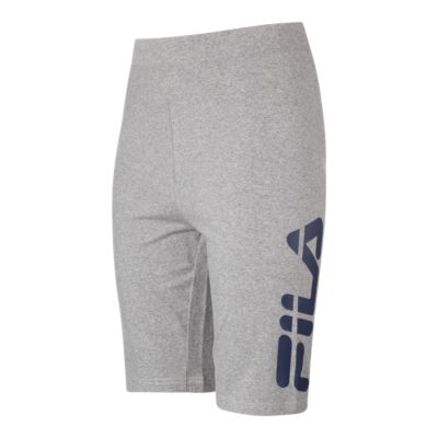 women's gray bike shorts