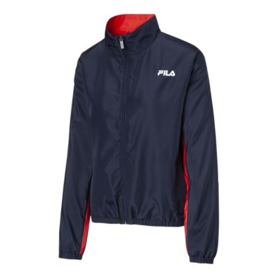 fila colour block full zip wind jacket
