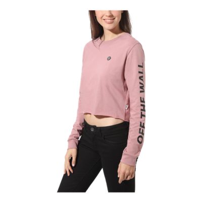 vans long sleeve rose