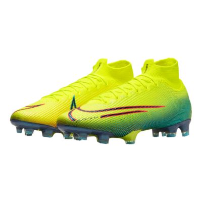 Nike Mercurial Superfly VI Elite Anti Clog SG Pro Boots Blue.