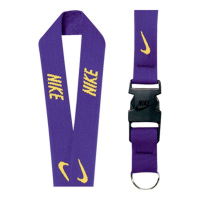 purple nike lanyard