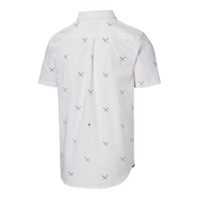 vans short sleeve button down