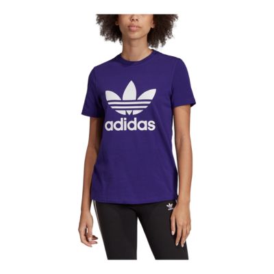 purple adidas t shirt