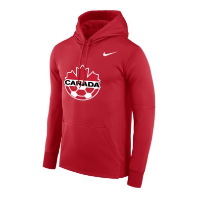 nike hoodie red mens