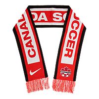 Double Jacquard Knitted Soccer Scarf Canada. 