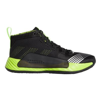 boys green basketball shoes