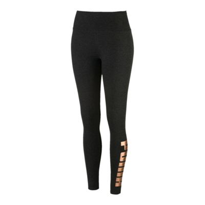 puma grey leggings women's