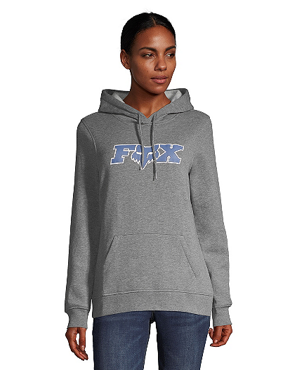 Fox Womens Check Head Zip Hooded Sweatshirt